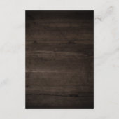 ウッドラ素朴イツボホエレガントグリーナリー披露宴 エンクロージャーカード (裏面)