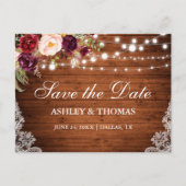 ウッドラ素朴イツレースフローラ保存日 案内ポストカード (正面)