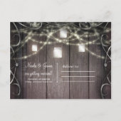 ウッドラ素朴イツ&メイソンジャースバーンザデイト 案内ポストカード (裏面)