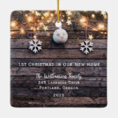 ウッドラ素朴イト2フォトニューホーム セラミックオーナメント (裏面)