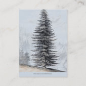 ウッドラ素朴ンドがピンク色の赤ちゃんシャワーをメールで浴びる エンクロージャーカード (裏面)