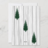 ウッドラ素朴ンドのクリスマス写真 シーズンカード (裏面)