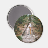 ウッドラ素朴ンドの日付を保存 マグネット (正面/裏面)