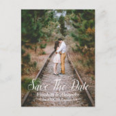 ウッドラ素朴ンドの日付を保存 案内ポストカード (正面)