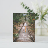 ウッドラ素朴ンドの日付を保存 案内ポストカード (スタンド正面)