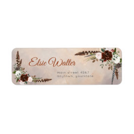 ウッドラ素朴ンドの羽とフローラ開花 ラベル