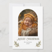 ウッドラ素朴ンドクリスマス シーズンカード (正面)