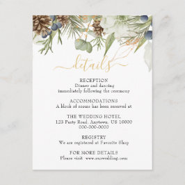 ウッドラ素朴ンドグリーン&ピネコン詳細 エンクロージャーカード