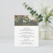 ウッドラ素朴ンドグリーン&ピネコーンオングリーン エンクロージャーカード (スタンド正面)