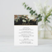 ウッドラ素朴ンドグリーン&ピネコーンオンブラック エンクロージャーカード (スタンド正面)