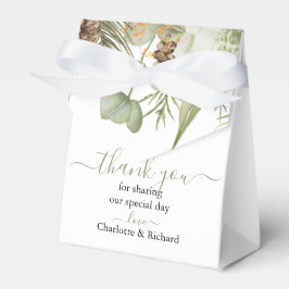 ウッドラ素朴ンドグリーン&ピネコーン結婚ズ フェイバーボックス