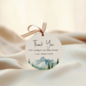 ウッドラ素朴ンドサンキューメッセージカード フェイバータグ