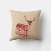 ウッドラ素朴ンドシカ枕 クッション (裏面)