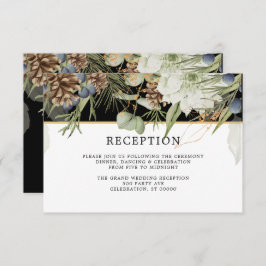 ウッドラ素朴ンドピネコン |ウェディングレセプションカード