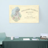 ウッドラ素朴ンドファミリー懇親会 横断幕 (トレードショー)