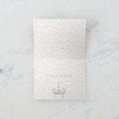 ウッドラ素朴ンドフローラユニコーンありがとう サンキューカード (内部)