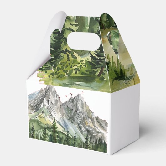 ウッドラ素朴ンドマウンテンフォレストパイン結婚ズ フェイバーボックス (裏面サイド)