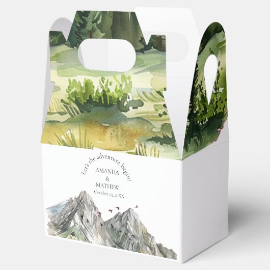 ウッドラ素朴ンドマウンテンフォレストパイン結婚ズ フェイバーボックス (オープン)