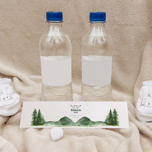 ウッドラ素朴ンドマウンテンフォレストパイン結婚ズ ペットボトルラベル