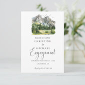 ウッドラ素朴ンドマウンテンフォレスト婚約パーティ セーブザデート (スタンド正面)