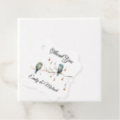 ウッドラ素朴ンドラブバードお祝い フェイバータグ (インサイチュ)