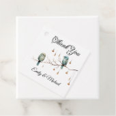 ウッドラ素朴ンドラブバードお祝い フェイバータグ (インサイチュ)