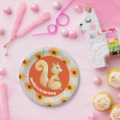 ウッドラ素朴ンドリスパーティープレート ペーパープレート (パーティー)