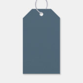 ウッドラ素朴ンド冬林結婚の皆様 ギフトタグ (裏面)