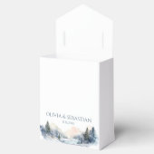 ウッドラ素朴ンド冬林結婚の皆様 フェイバーボックス (オープン)