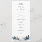 ウッドラ素朴ンド冬林結婚の プログラム (正面)