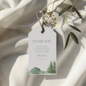 ウッドラ素朴ンド山林パイン結婚ズ感謝してい ギフトタグ