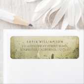 ウッドラ素朴ンド差出人住所ラベル ラベル (インサイチュ)