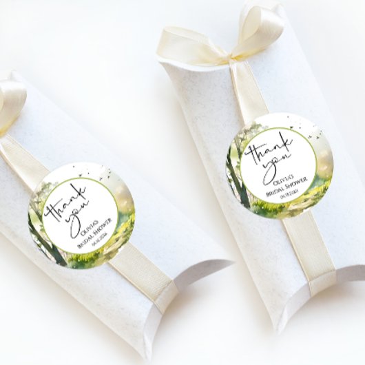 ウッドラ素朴ンド春フォレスト ラウンドシール