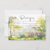 ウッドラ素朴ンド春レシピカード (正面)