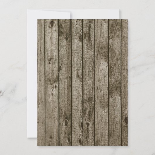 ウッドラ素朴ンド森林写真誕生のお知らせ 案内状 (裏面)