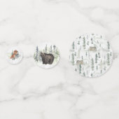 ウッドラ素朴ンド森林動物パーティー コンフェッティ (正面)