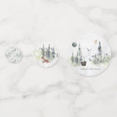 ウッドラ素朴ンド森林動物パーティー コンフェッティ (裏面)