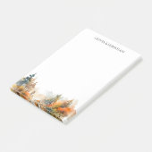 ウッドラ素朴ンド秋の森 ポストイット (アングル)