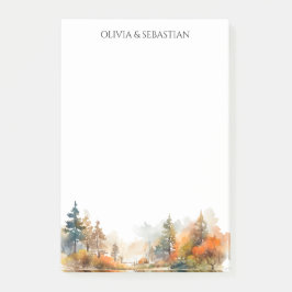 ウッドラ素朴ンド秋の森 ポストイット