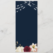 ウッドラ素朴ンド結婚ブルゴーニュ メニュー (裏面)