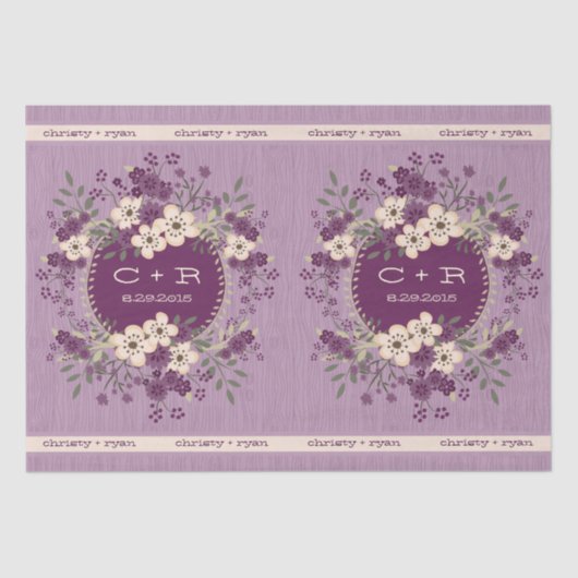 ウッドラ結婚ンド 薄葉紙 (正面)