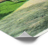 ウッドラ落ちたンドパークシーンの木 ポスター (角)