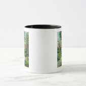 ウッドラ落ちたンドパークシーンの木 マグカップ (中央)