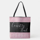 ウッドラ葉ンドラビットウィリアムモリスパターン トートバッグ (正面)