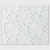 ウッドラ葉ンド紙ベイビーシャワーニュートラル ラッピングペーパー (フラット)