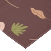 ウッドラ離れンドテーマニュートラルダーク テーブルクロス (アングル)