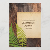 ウッドラ魅力的ンドインスパイア素朴自然結婚ズ プログラム (正面)