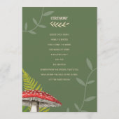 ウッドラ魅力的ンドインスパイア素朴自然結婚ズ プログラム (裏面)