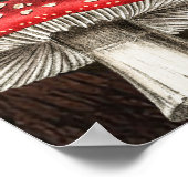 ウッドラ魅力的ンド素朴自然インスパイア ポスター (角)