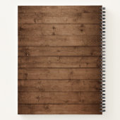 ウッドルック素朴ストリングライツレースレシピ本 ノートブック (裏面)